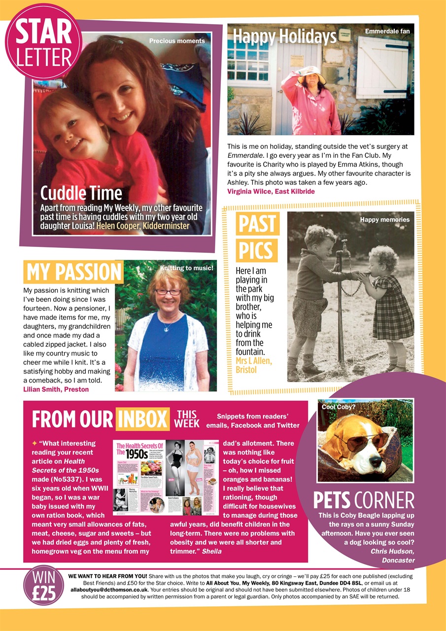 My Weekly Preview Pages