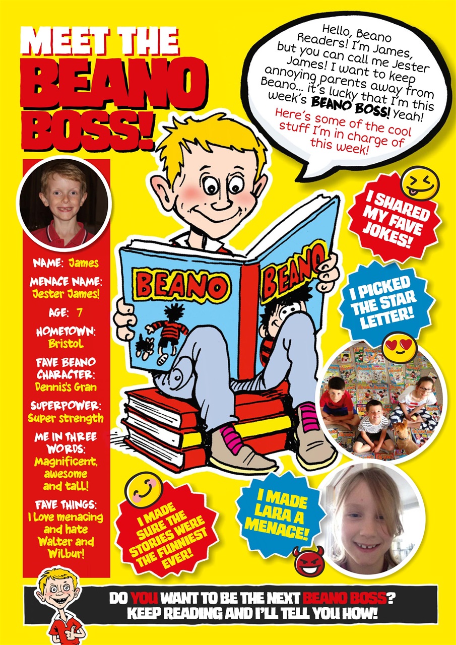 Beano Preview Pages