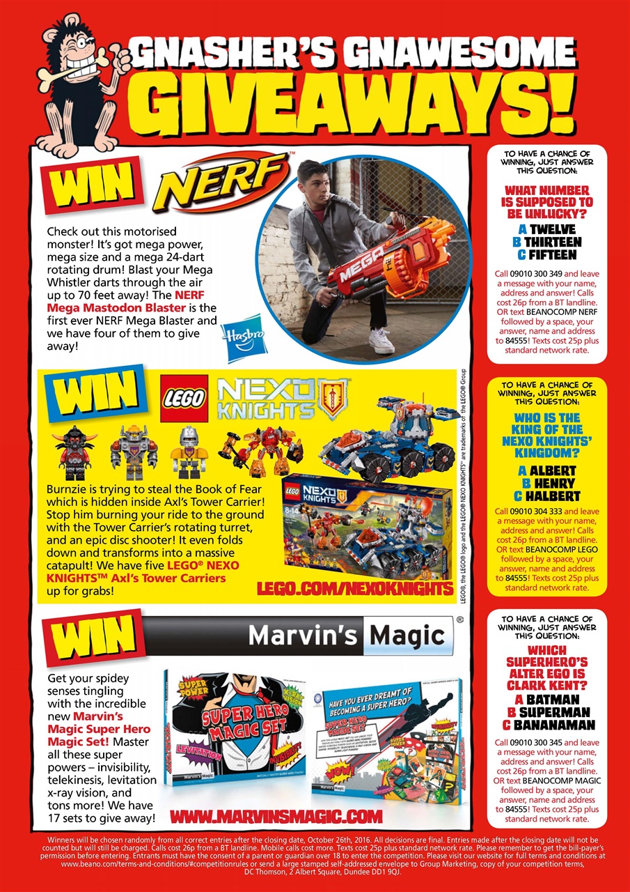 Beano Preview Pages