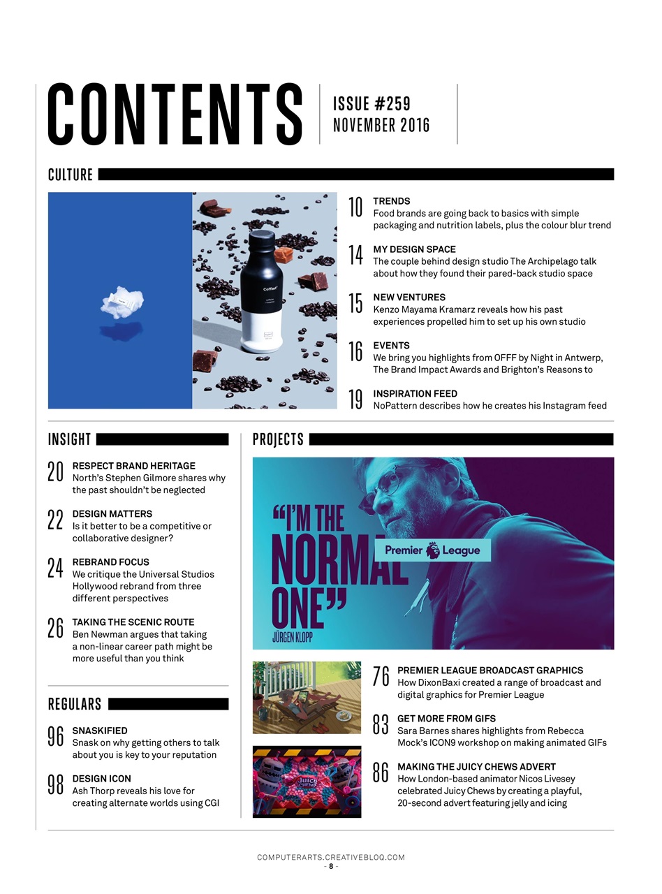 Computer Arts Preview Pages