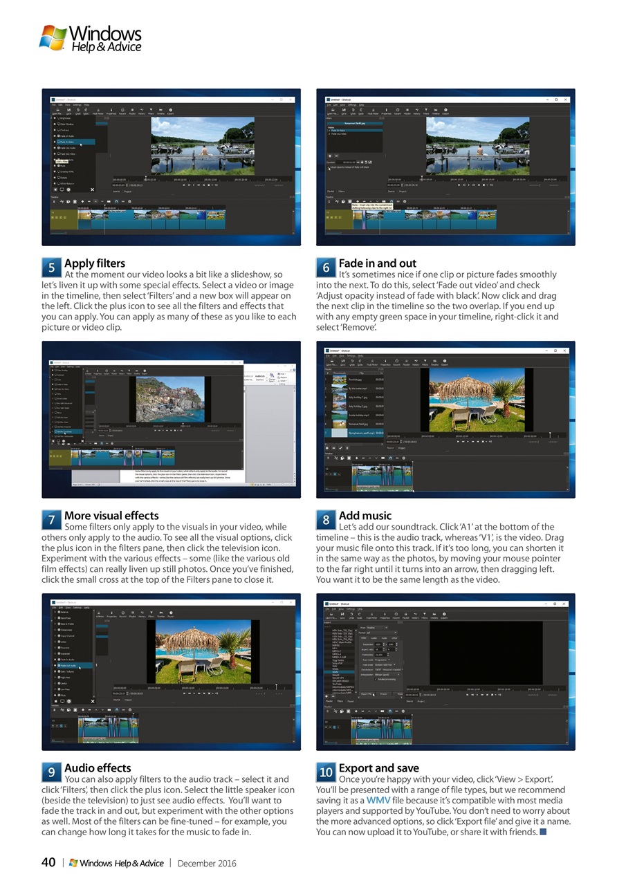 Windows Help & Advice Preview Pages