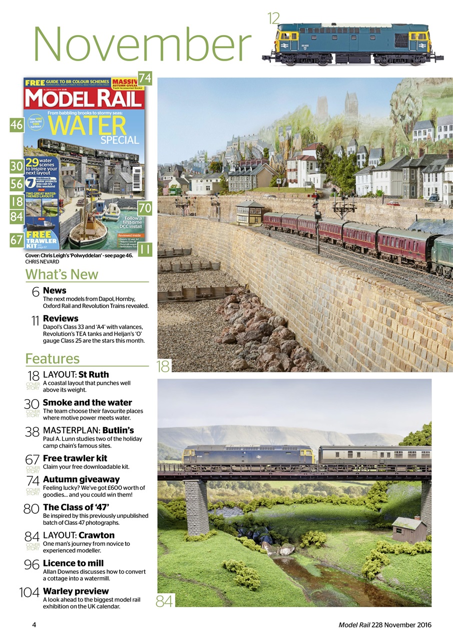 Model Rail Preview Pages