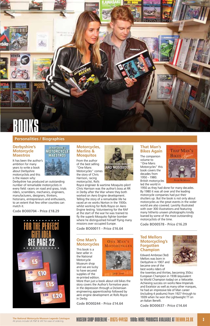 The Classic MotorCycle Preview Pages