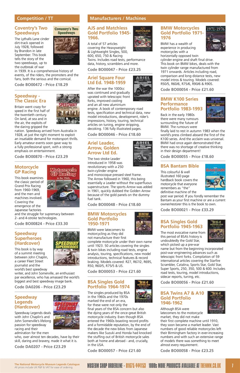 Classic Racer Preview Pages