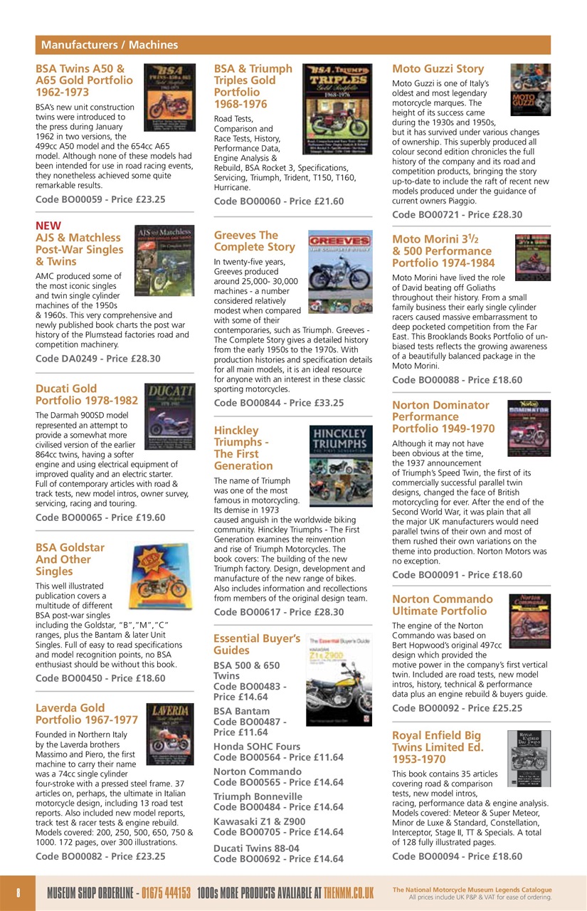 Classic Racer Preview Pages