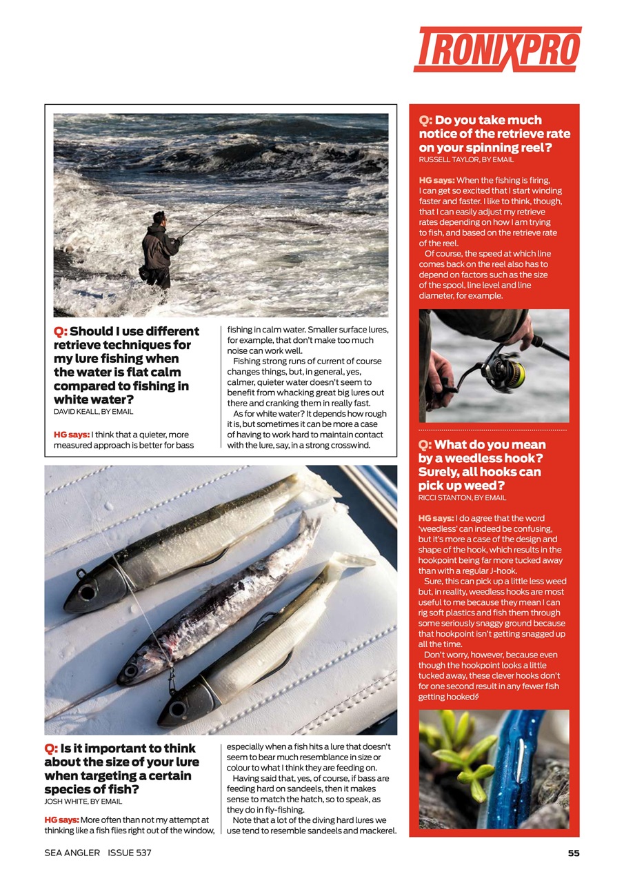 Sea Angler Preview Pages