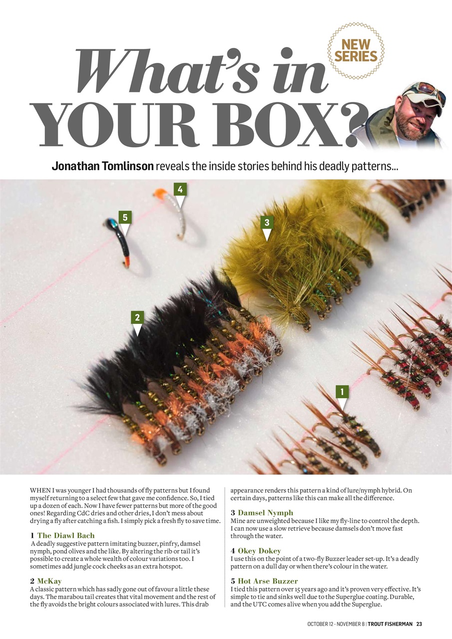 Trout Fisherman Preview Pages