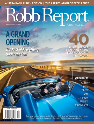Robb Report Australia & New Zealand issue 