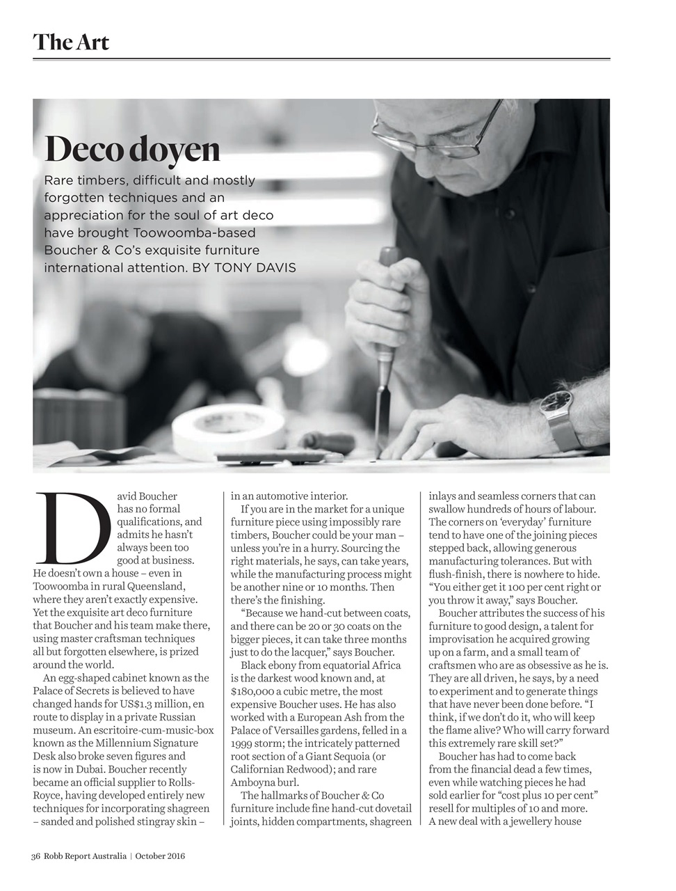 Robb Report Australia & New Zealand Preview Pages