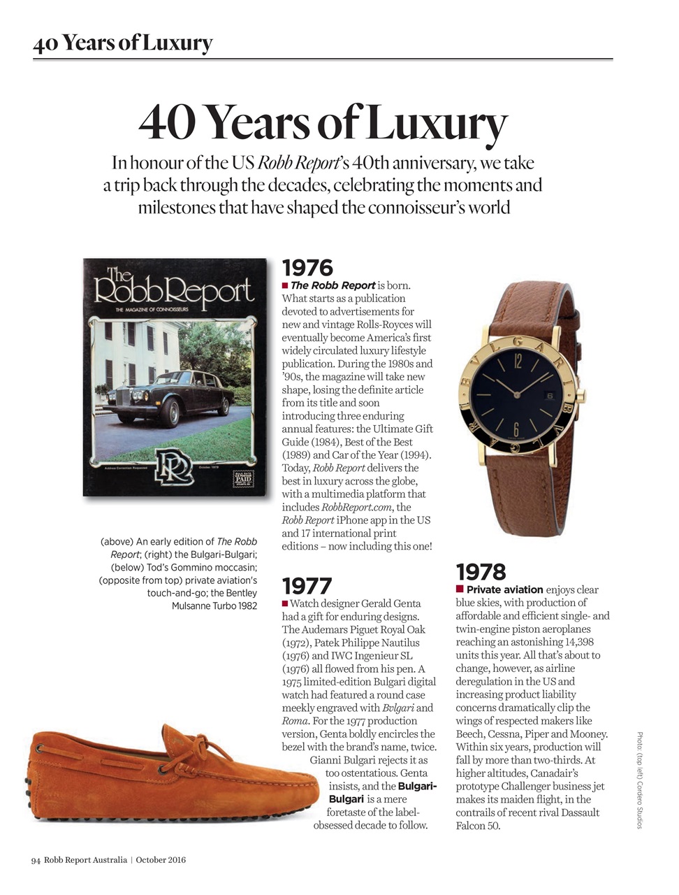 Robb Report Australia & New Zealand Preview Pages