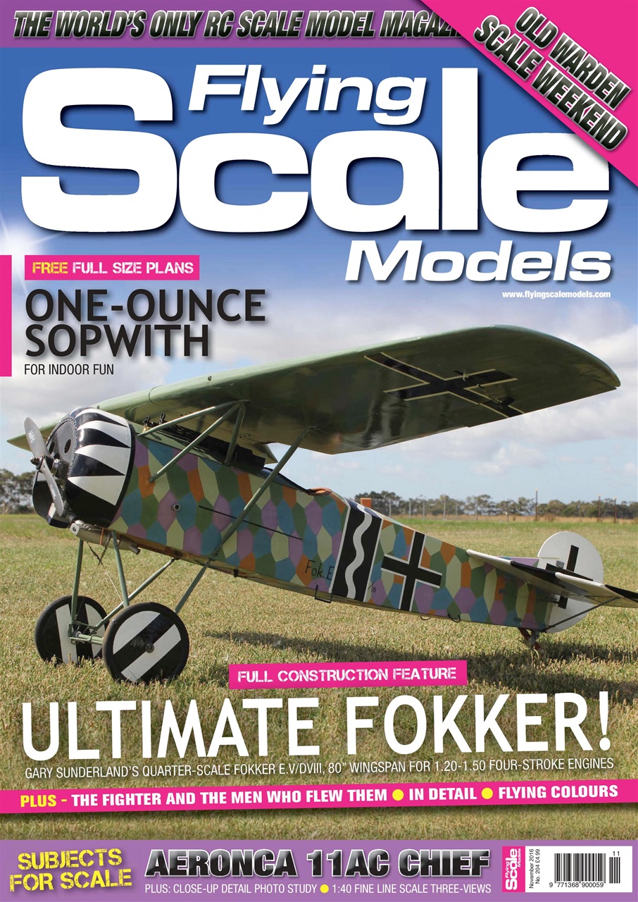 Radio Control Model Flyer Preview Pages