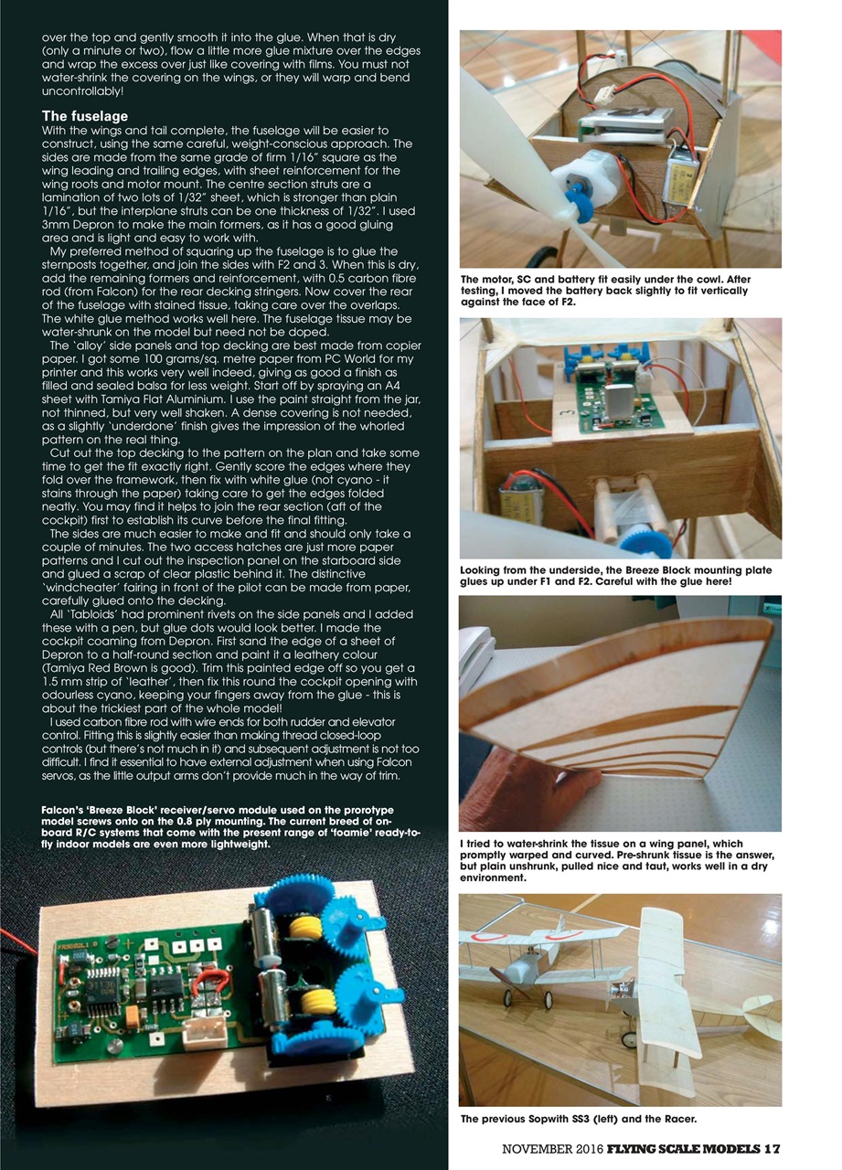 Radio Control Model Flyer Preview Pages