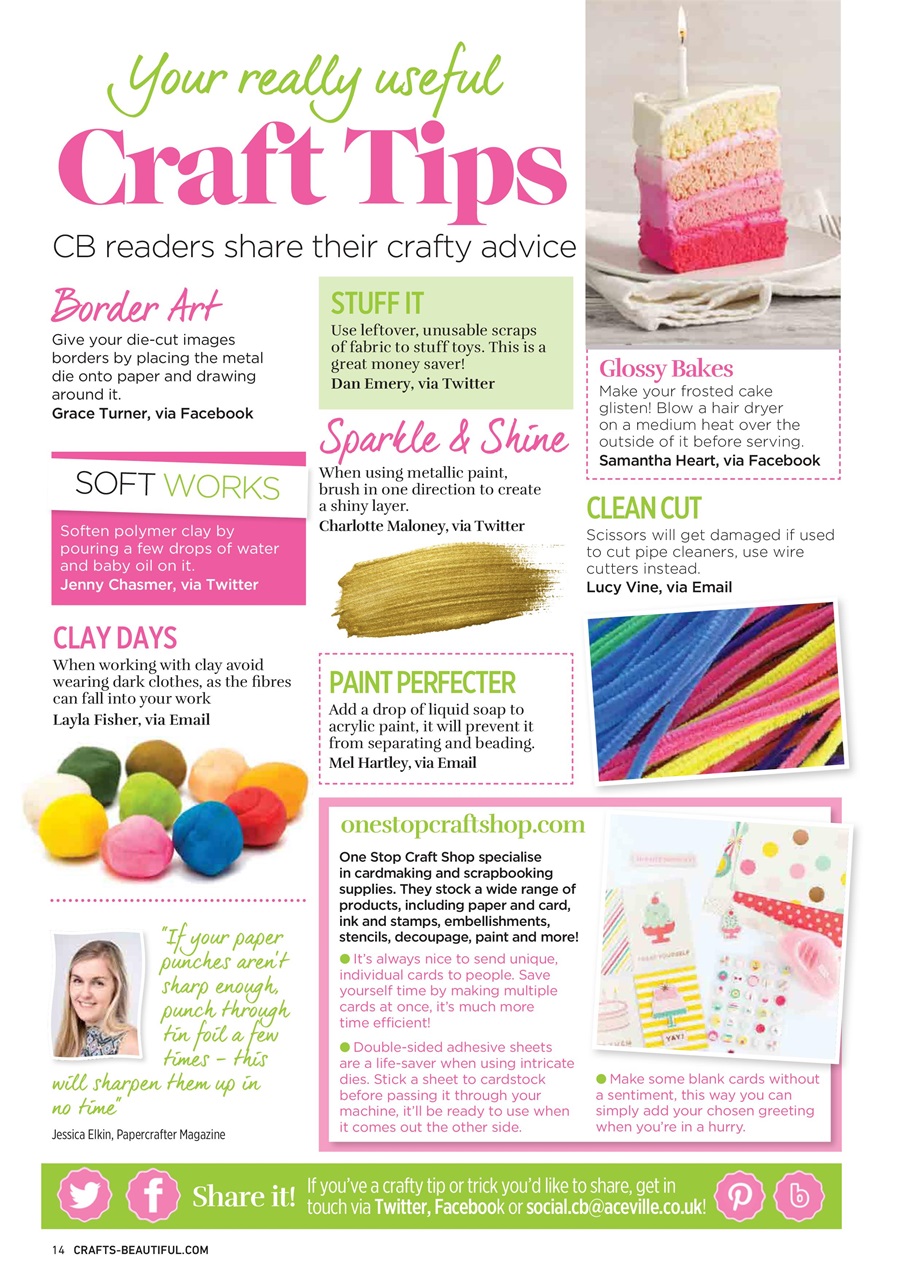 Crafts Beautiful Preview Pages