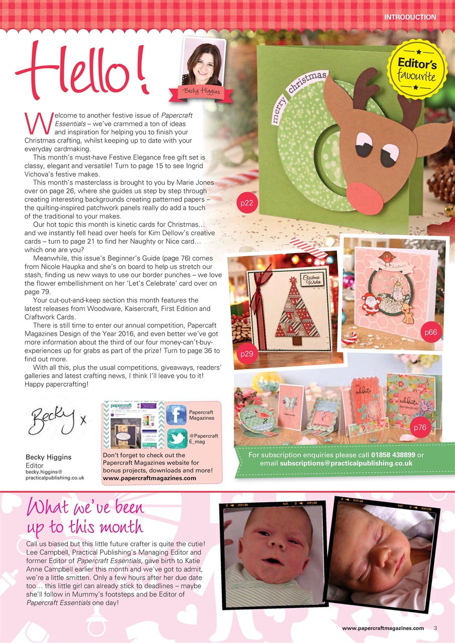 Papercraft Essentials Preview Pages