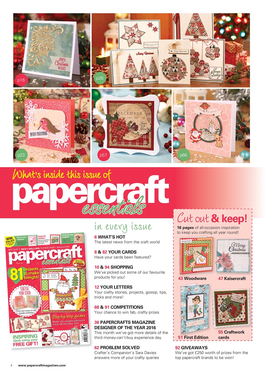 Papercraft Essentials Preview Pages
