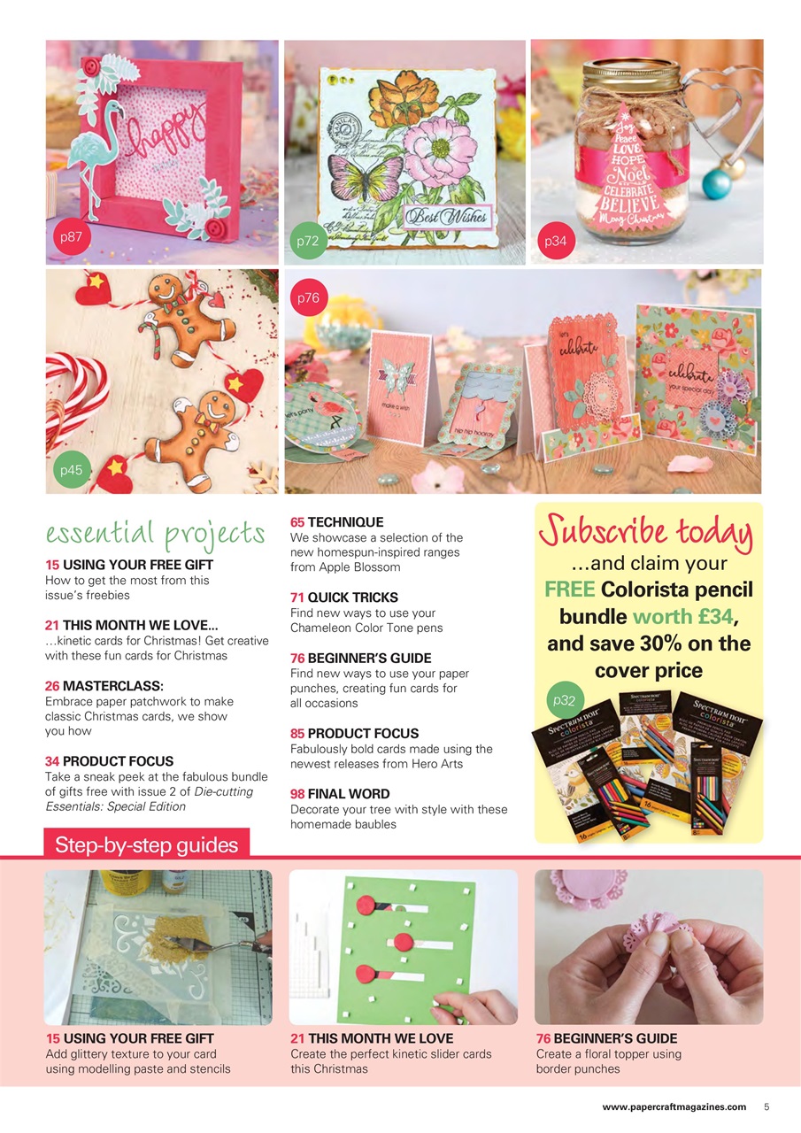 Papercraft Essentials Preview Pages