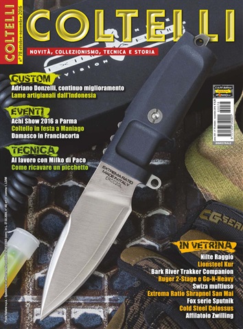 COLTELLI issue Ott/Nov 2016