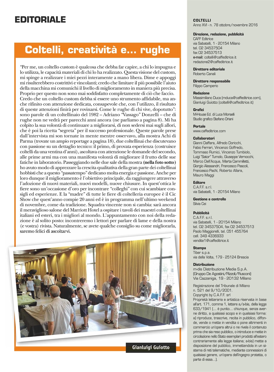 COLTELLI Preview Pages