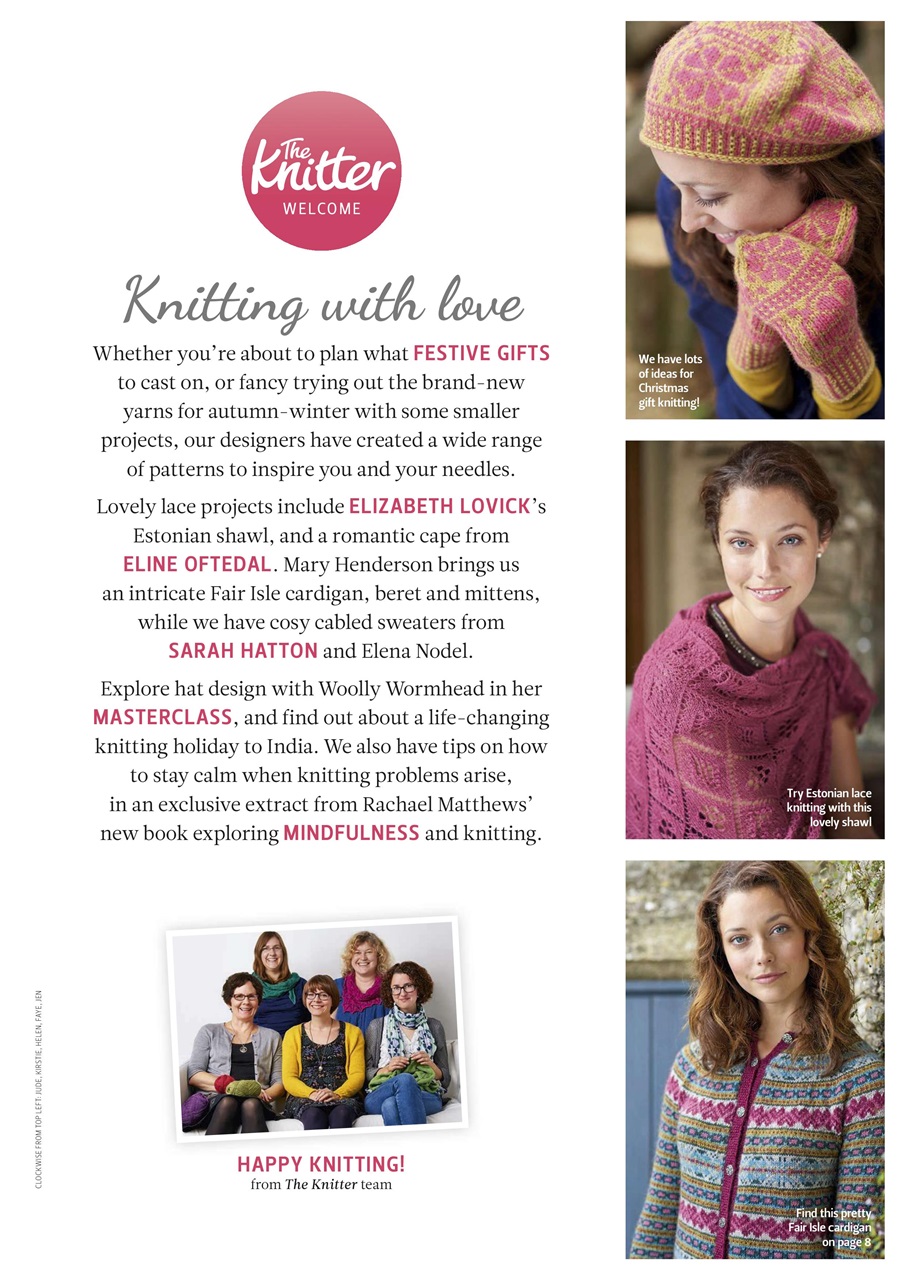 The Knitter Preview Pages