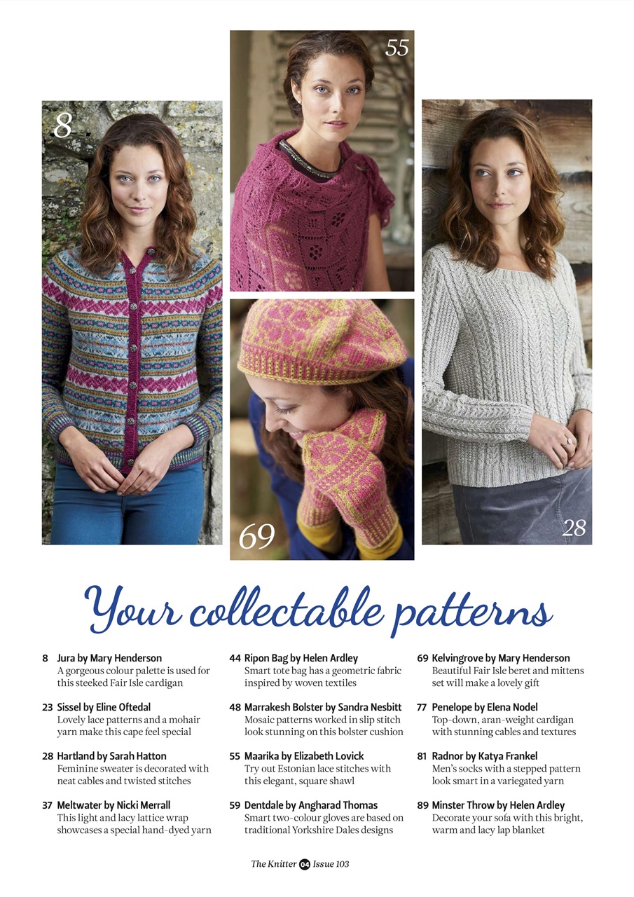 The Knitter Preview Pages