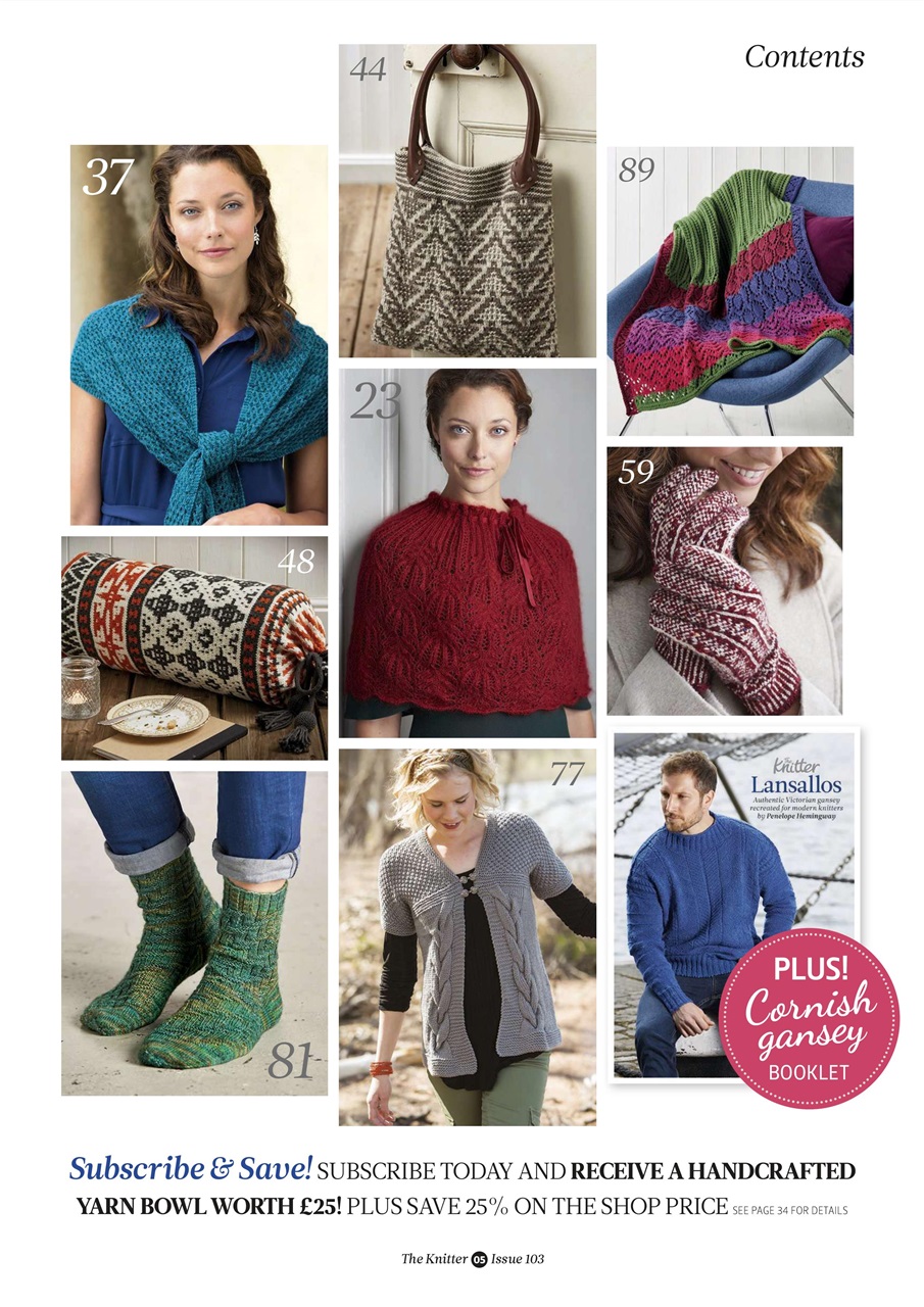 The Knitter Preview Pages