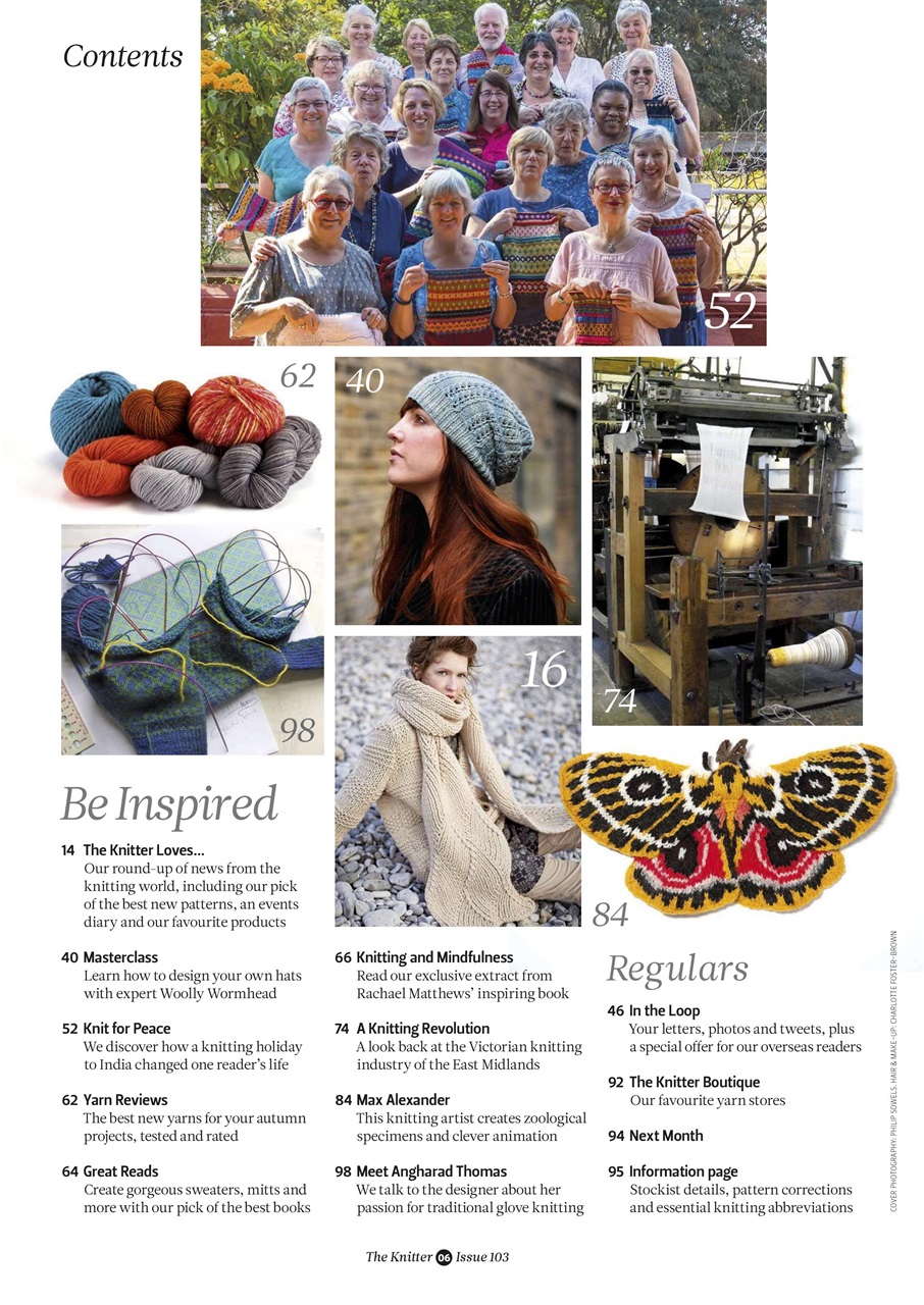 The Knitter Preview Pages
