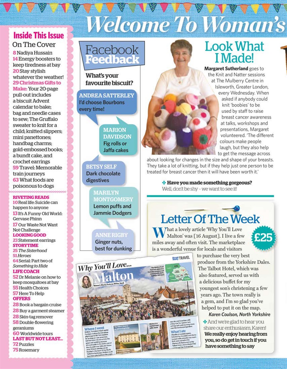 Woman's Weekly Preview Pages