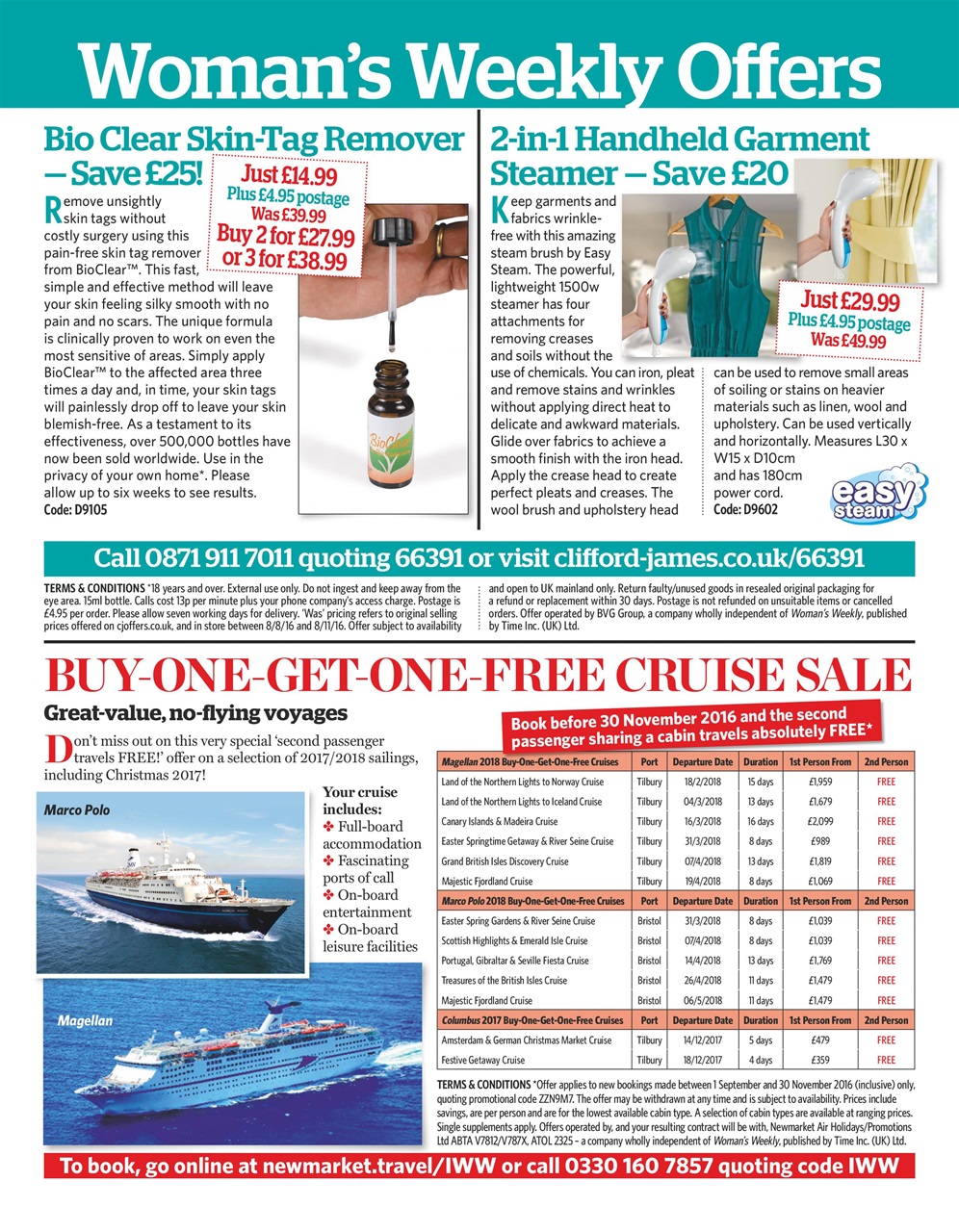 Woman's Weekly Preview Pages