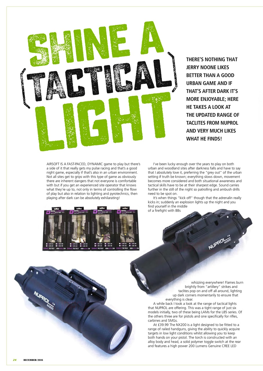 Airsoft Action Preview Pages