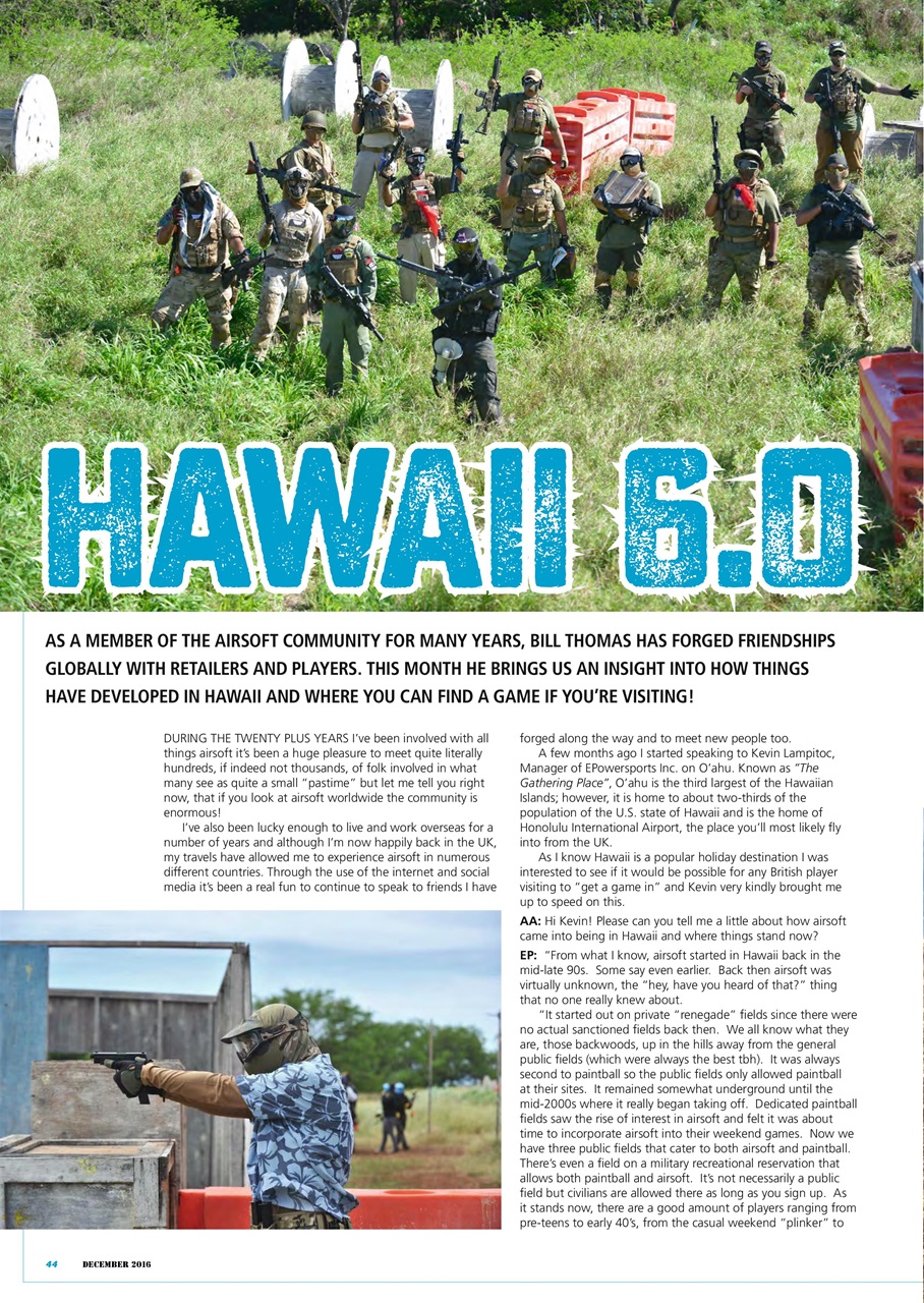 Airsoft Action Preview Pages