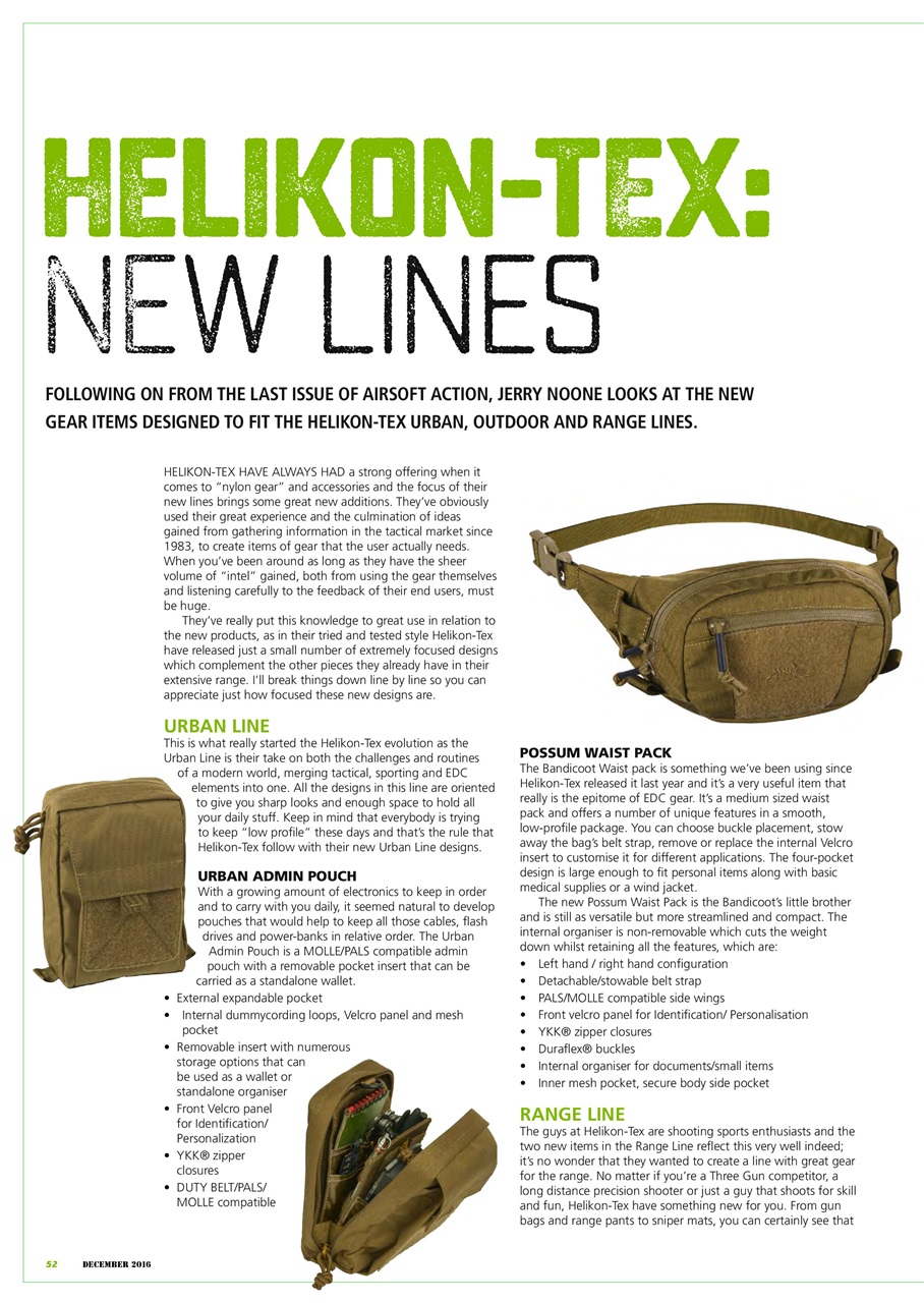 Airsoft Action Preview Pages