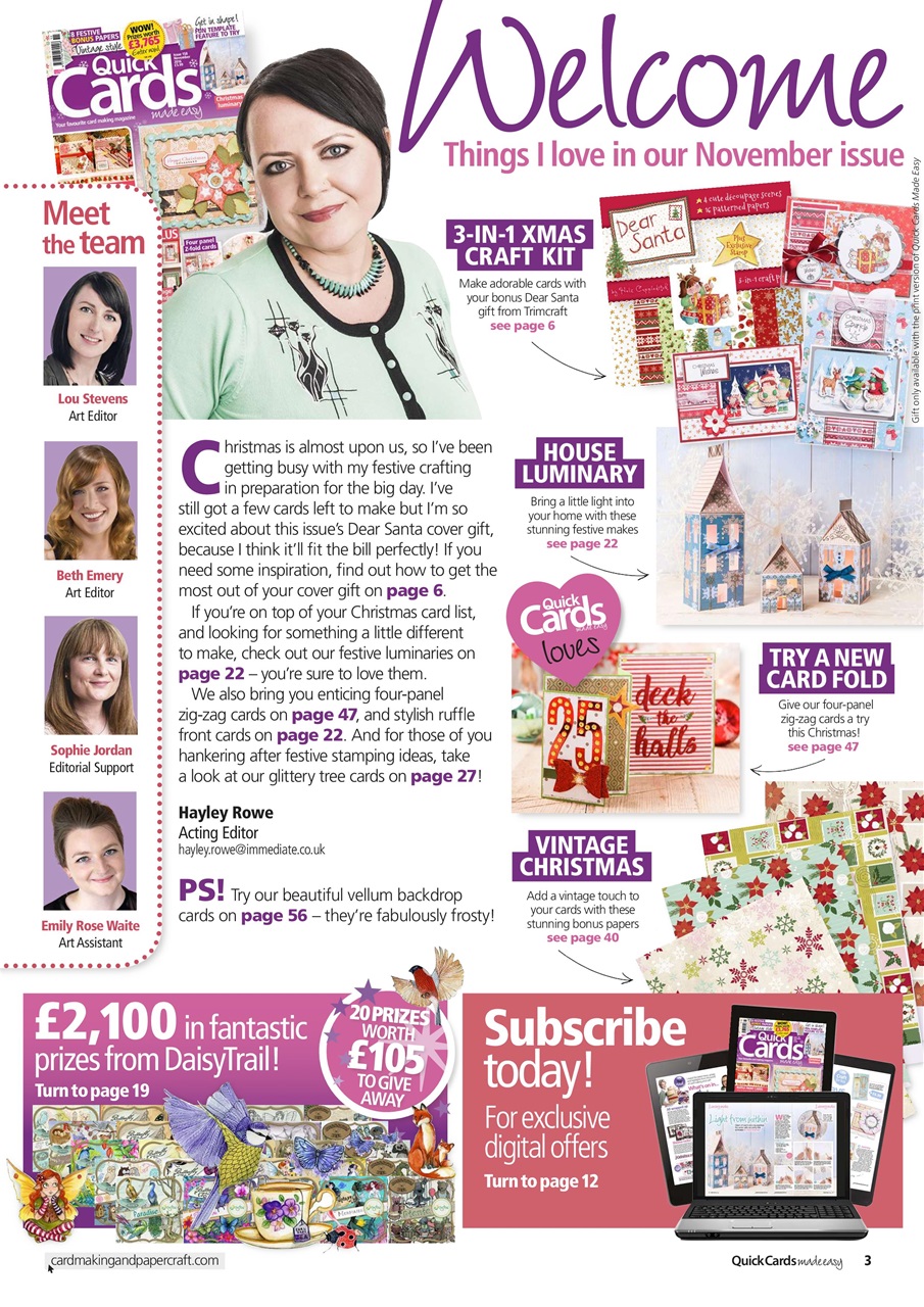 Quick Cards Made Easy Preview Pages