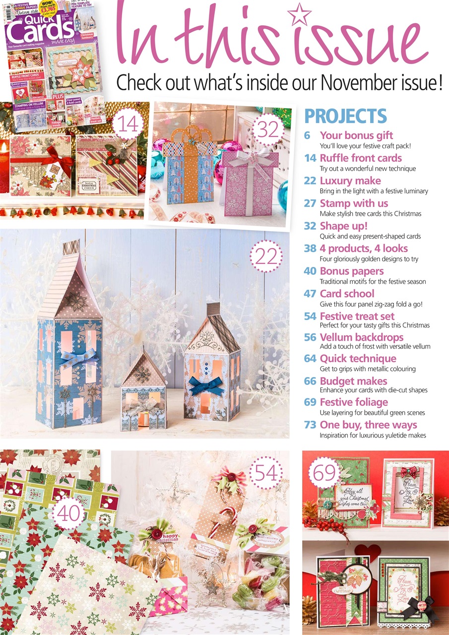 Quick Cards Made Easy Preview Pages