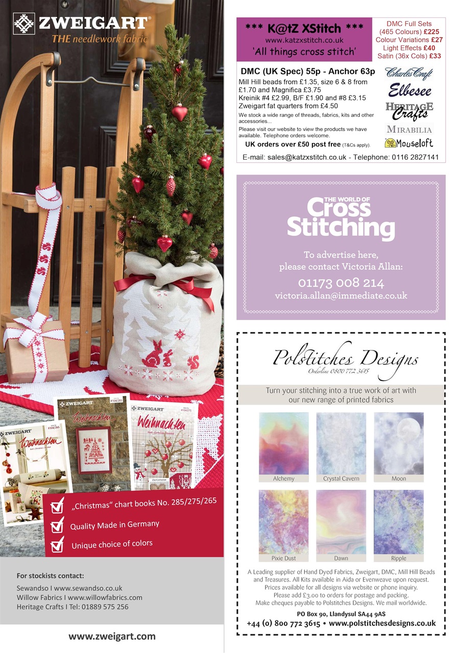 The World of Cross Stitching Preview Pages