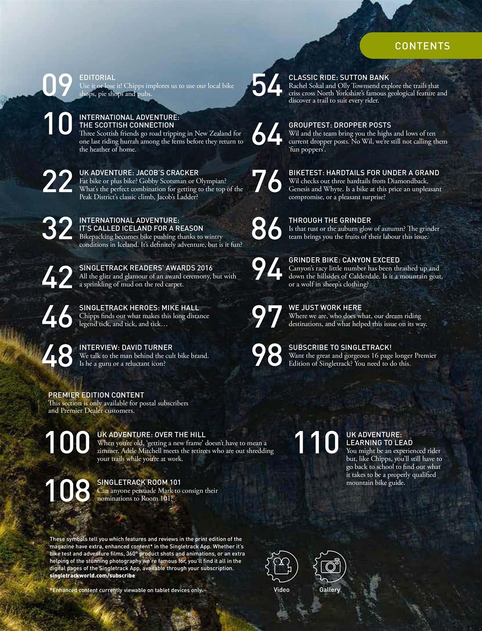 Singletrack Preview Pages