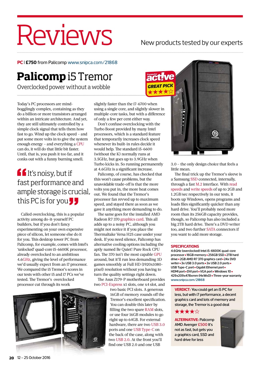 Computer Active Preview Pages