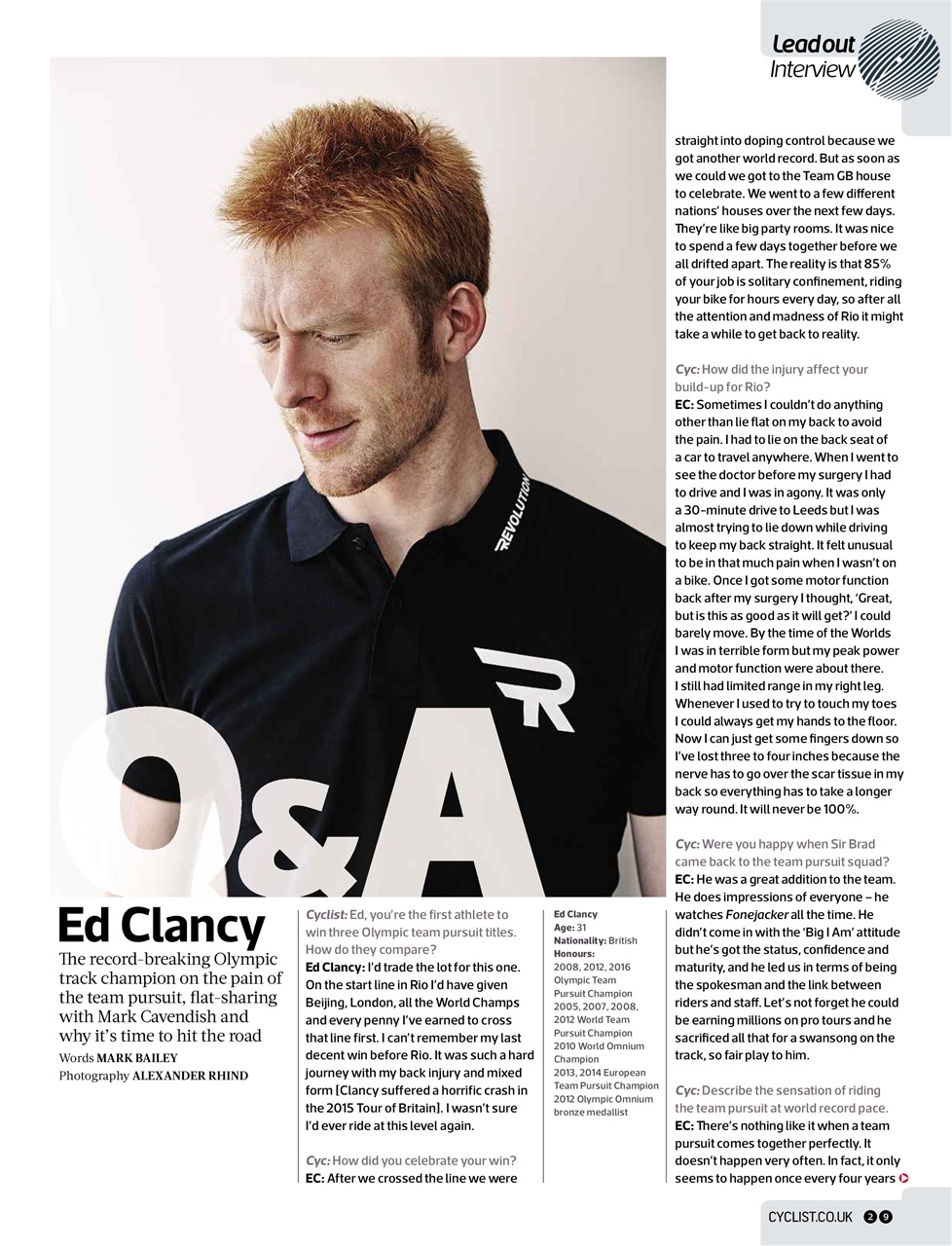 Cyclist Preview Pages