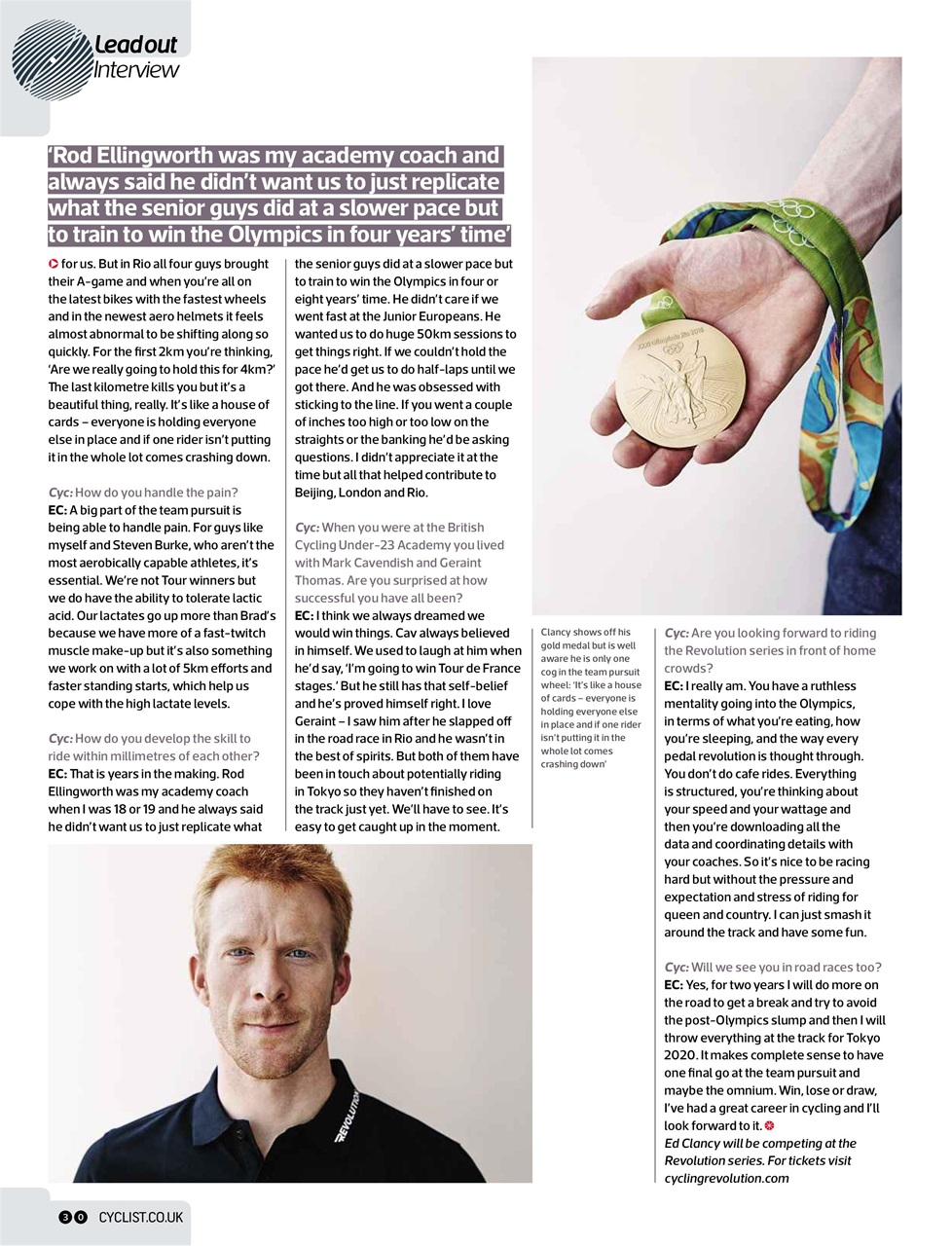 Cyclist Preview Pages