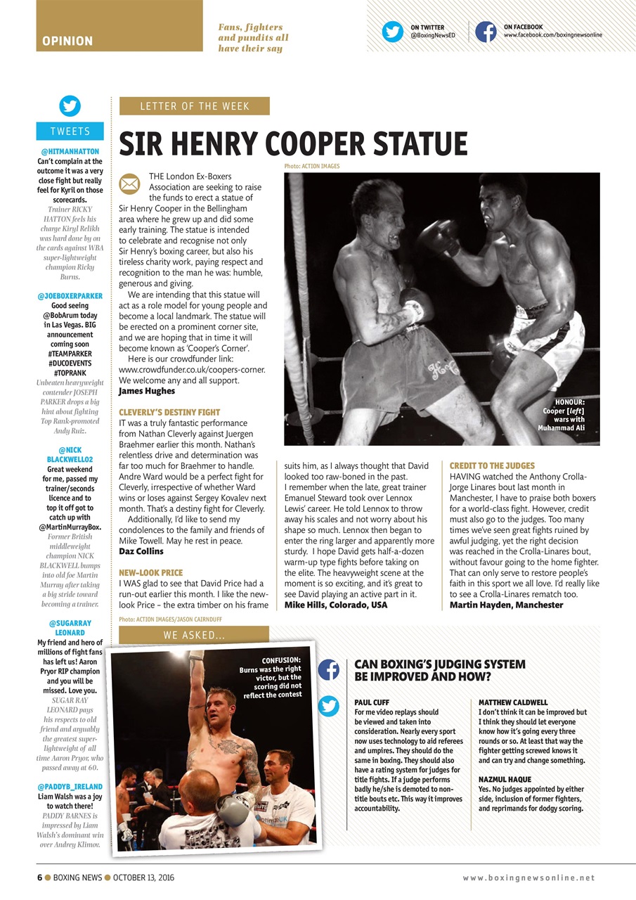 Boxing News Preview Pages