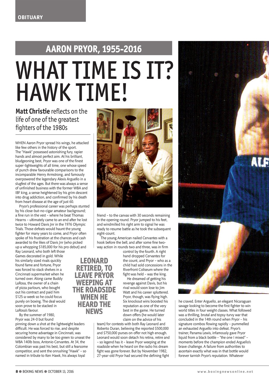 Boxing News Preview Pages