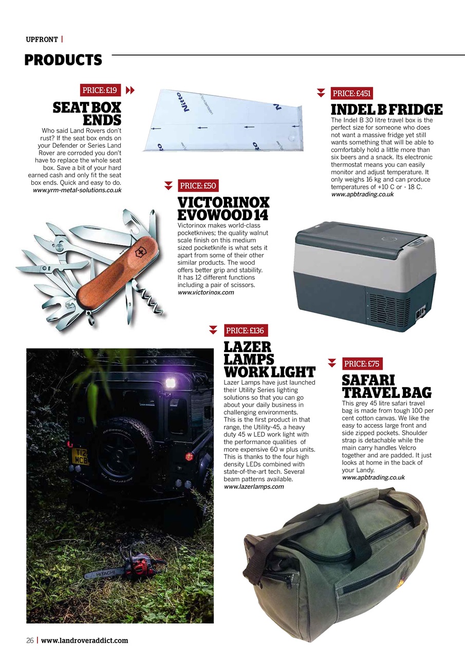 Land Rover Monthly Preview Pages