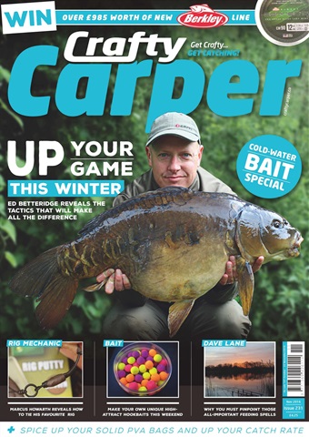 Crafty Carper November 2016  issue Crafty Carper November 2016 