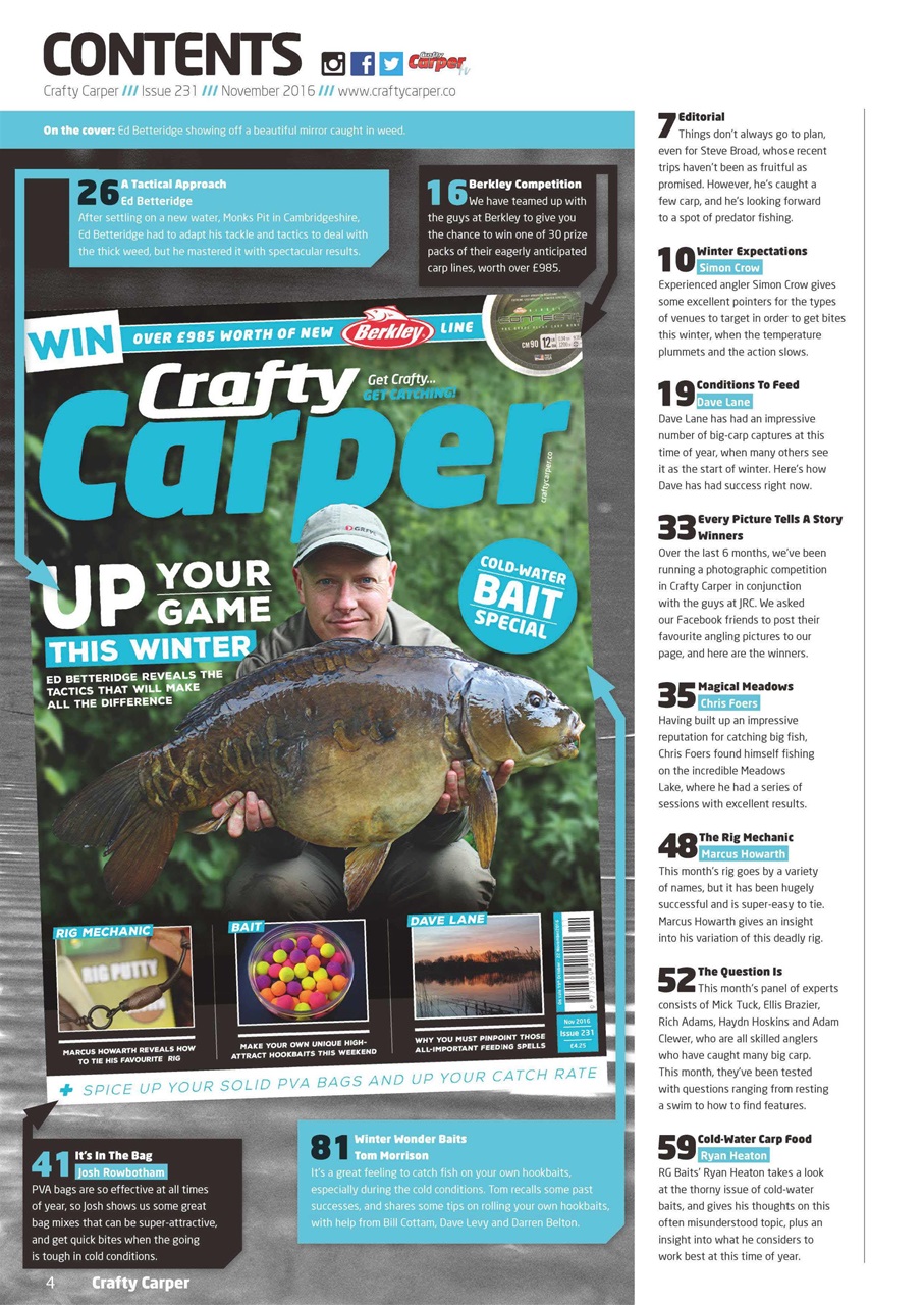 Crafty Carper Preview Pages
