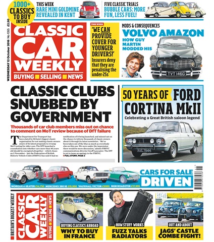 Classic Car Weekly issue 12th October 2016