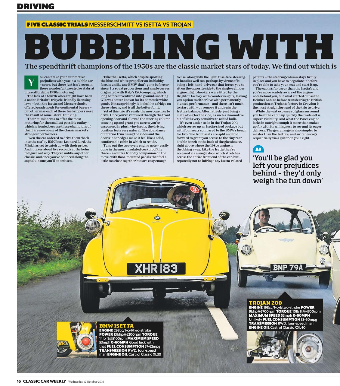Classic Car Weekly Preview Pages
