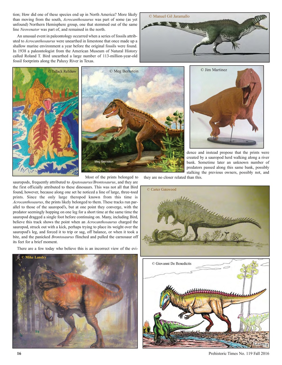 Prehistoric Times Preview Pages