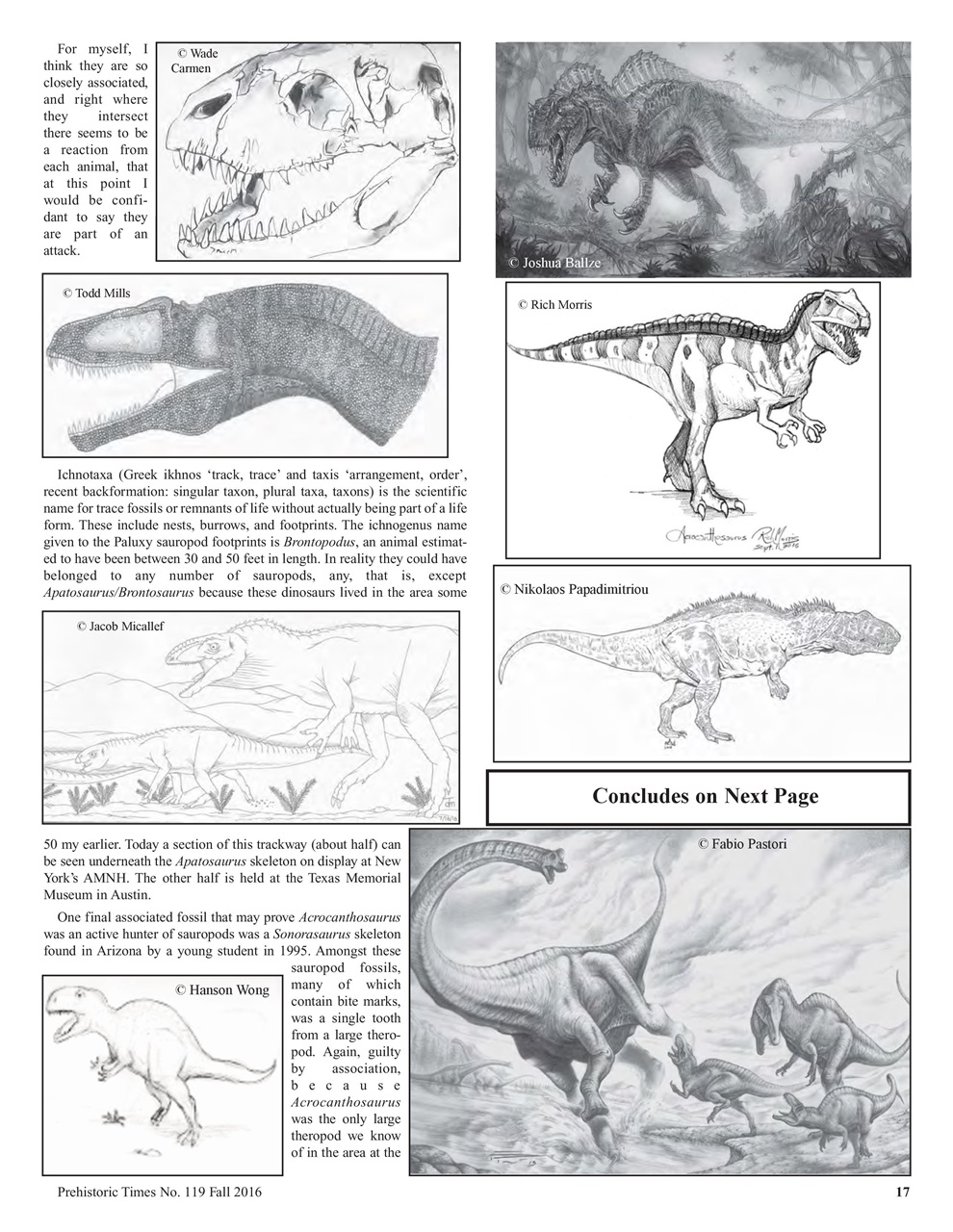 Prehistoric Times Preview Pages
