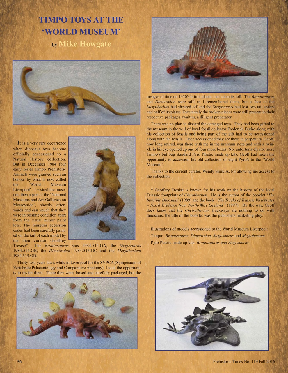 Prehistoric Times Preview Pages