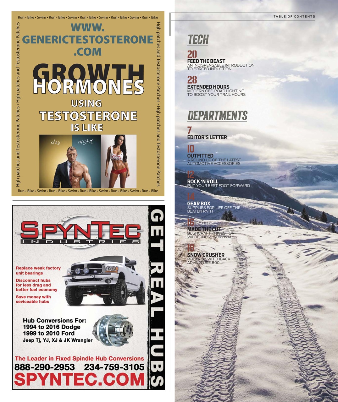 Diesel World Preview Pages