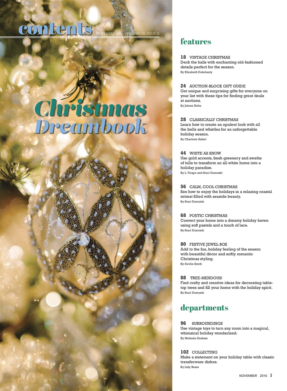 Romantic Homes Preview Pages